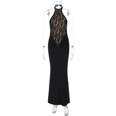 Seamless High waisted Sleeveless Bodycon Dress Black - Shop at LoveMi
