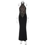 Seamless High-waisted Sleeveless Bodycon Dress - Black