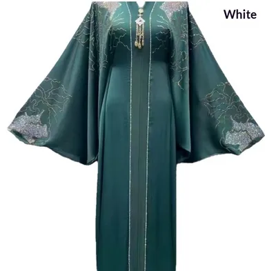 Womens Dress Robes Long Autumn Dresses For Women Clothing And Apparel White - Shop at LoveMi