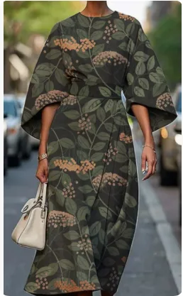 Women's Permanent Personality And Elegance Dress Style 32 S - Shop at LoveMi