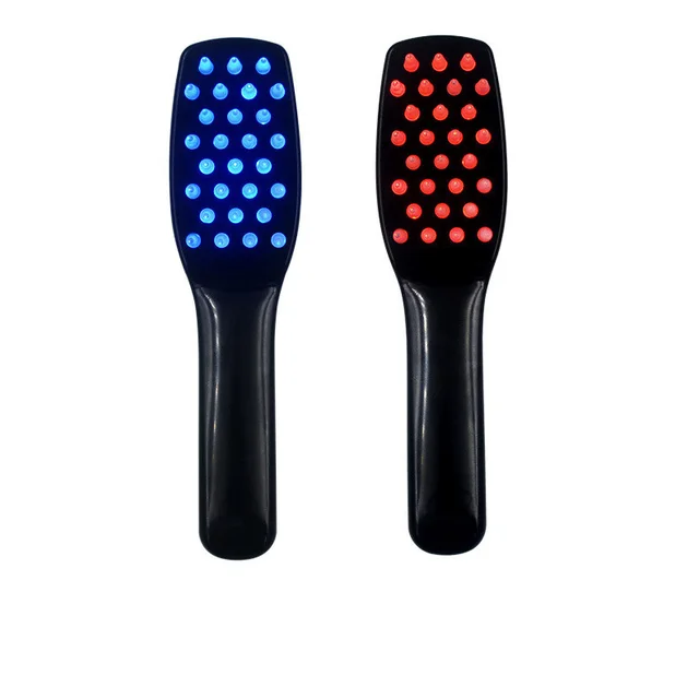 Laser Electric Portable Scalp Massage Comb Black - Shop at LoveMi