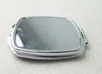Compact Mirror Thermal Transfer Metal Makeup Mirror - 1Pc