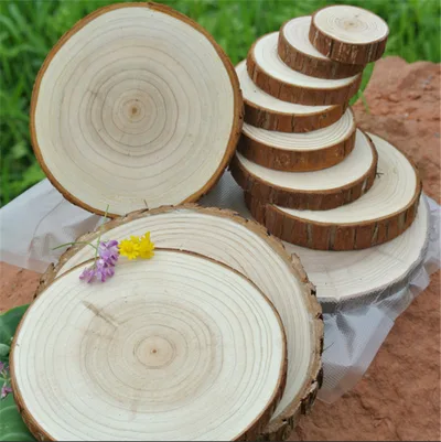Wood chips, round wood chips, diy wood chips, hand painted wood chips, annual rings, wood chips, fir chips, decorative wood chips, wood chips 5 6Cm - Shop at LoveMi