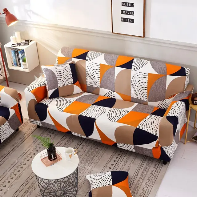 Elastic All inclusive Non slip Universal Sofa Cover Three People - Shop at LoveMi