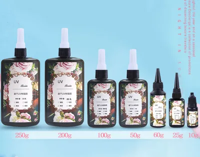 Manual UV adhesive set UV drop resin diy Danny 60G - Shop at LoveMi
