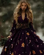 Elegant And Sophisticated Womens Dress - 14Style-M