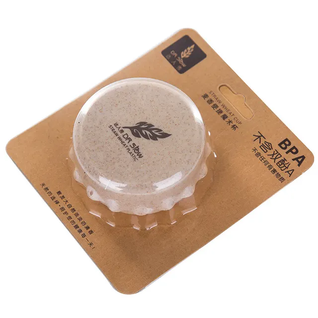 Portable Straw Wheat Plastic Telescopic Drinking Brown - Shop at LoveMi