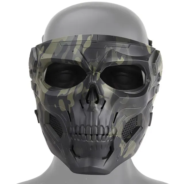 Skull horror helmet mask Bcp Black - Shop at LoveMi
