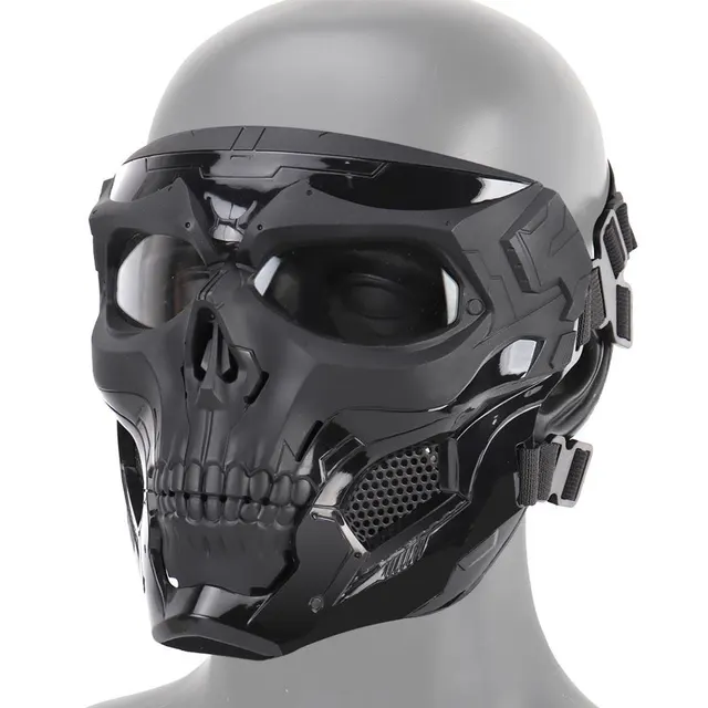 Skull horror helmet mask Black - Shop at LoveMi