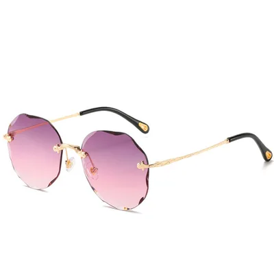Trendy Metal Toad Glasses and Sunglasses Purple Pink - Shop at LoveMi