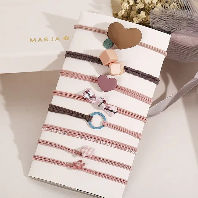 Hair rope holster hair ring Pink - Shop at LoveMi