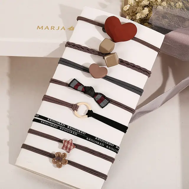 Hair rope holster hair ring Red - Shop at LoveMi