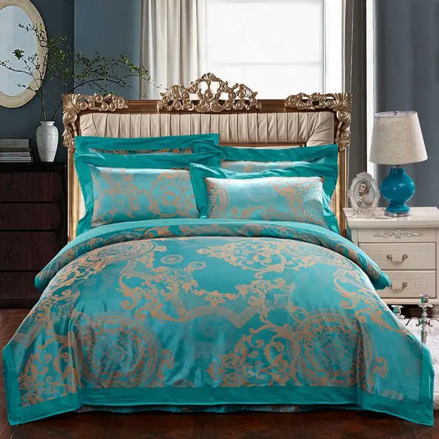 Four sets of embroidery silk and cotton jacquard Peacock Orchid - Shop at LoveMi
