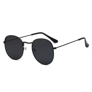 Metallic sunglasses - Black Ash