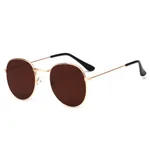 Metallic sunglasses - Gold Tea