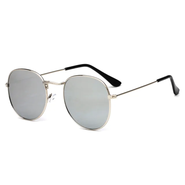 Metallic sunglasses Silver White Mercury - Shop at LoveMi