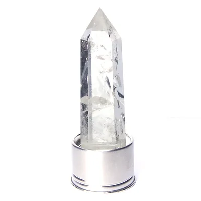 Natural crystal glass single tip spa cup White Base - Shop at LoveMi