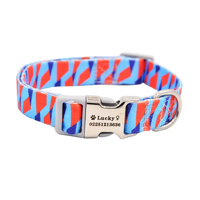 Custom dog collar Red - Shop at LoveMi