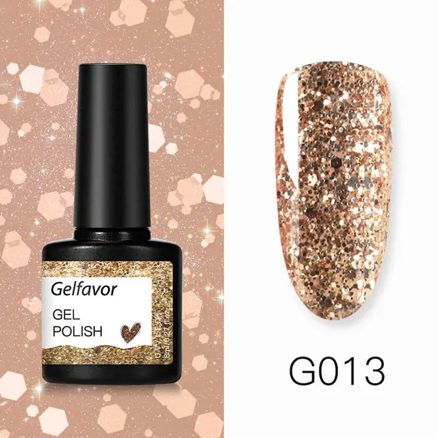 Mixed color shiny color glue 13Style - Shop at LoveMi