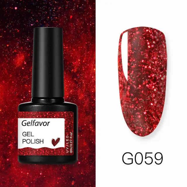 Mixed color shiny color glue 59Style - Shop at LoveMi