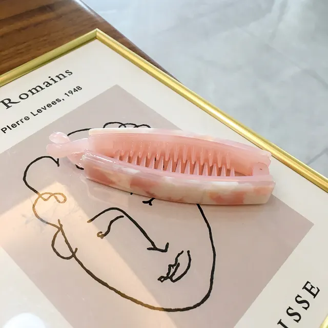 Horsetail hairpin is simple Light Purple - Shop at LoveMi