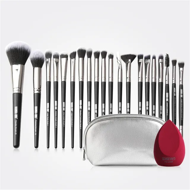 Eye Shadow Makeup Brush Set Of Beauty Tools Black Set - Shop at LoveMi