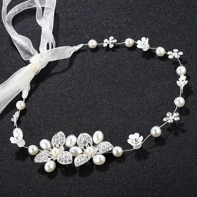 Creative handmade pearl headband White - Shop at LoveMi