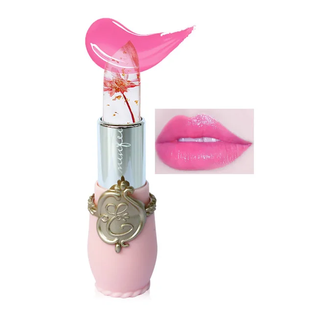 The Flower Crystal Jelly Magic Lipgloss Family Pink - Shop at LoveMi