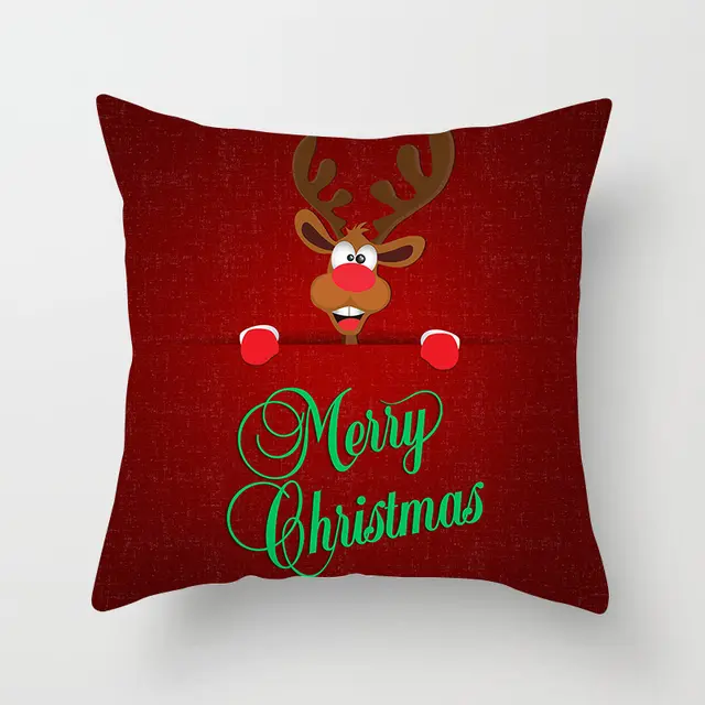 Christmas series digital printing pillowcase 3Style - Shop at LoveMi