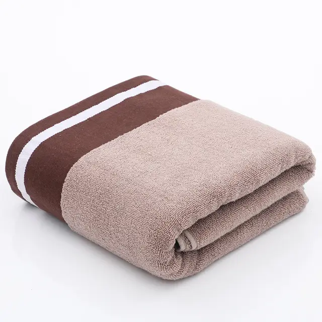 Cotton bath towel Coffee - Shop at LoveMi