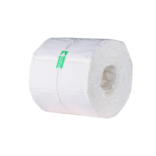 Disposable cotton pad to remove nail polish 500 Pieces In A Roll - Shop at LoveMi