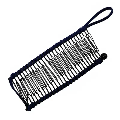 Lazy Hair Curler Banana Hairpin Curler Fashion Insert Comb Curler Navy A - Shop at LoveMi