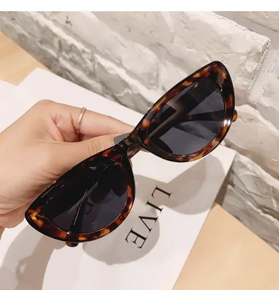 Harajuku cat eye sunglasses Leopard - Shop at LoveMi