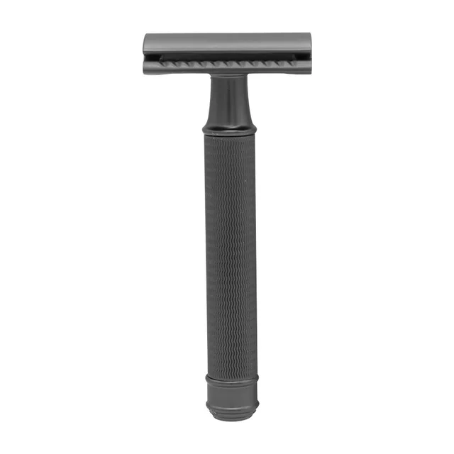 Long lasting manual shaver with double sided blades Black - Shop at LoveMi