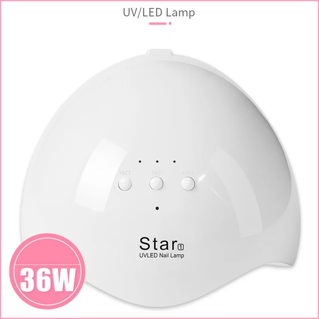 LED nail phototherapy machine 36W White Without Display - Shop at LoveMi