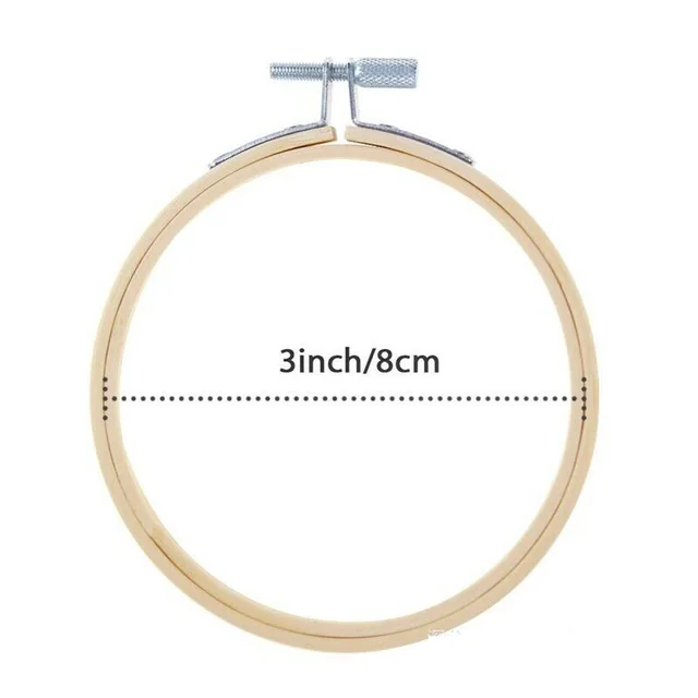 Bamboo embroidery tool for cross stitch and circle embroidery 1Pc - Shop at LoveMi