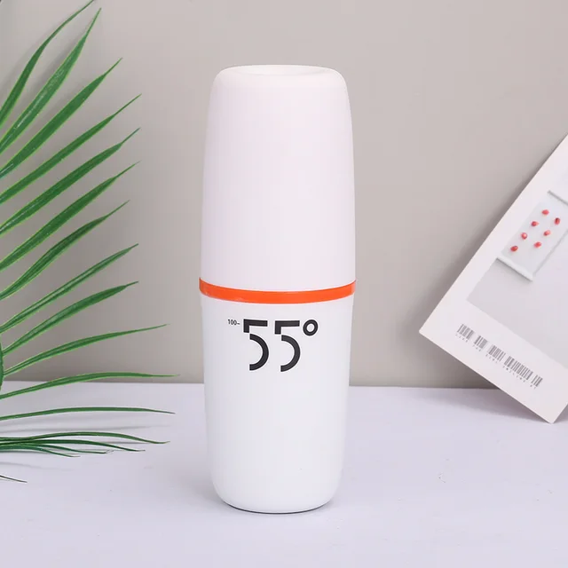 55 ° cooling cup stainless steel heat preservation cup White - Shop at LoveMi