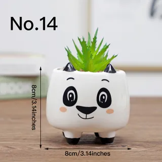 Ceramic flower pot - Cat Cup I