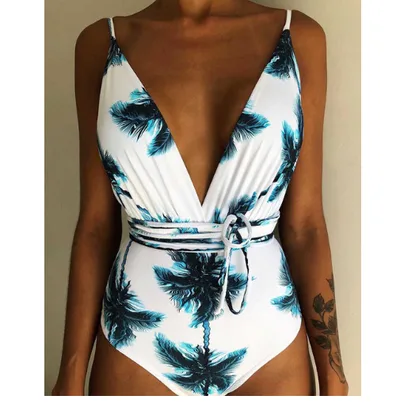 One Piece Swimsuit Female Backless Bodysuit S - Shop at LoveMi
