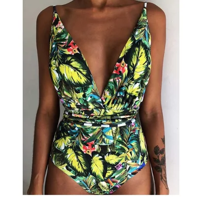 One Piece Swimsuit Female Backless Bodysuit Xl 13Style - Shop at LoveMi