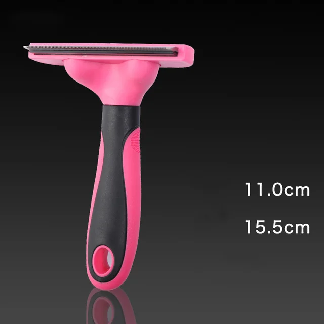 Pet grooming tool dog comb Rose Red - Shop at LoveMi