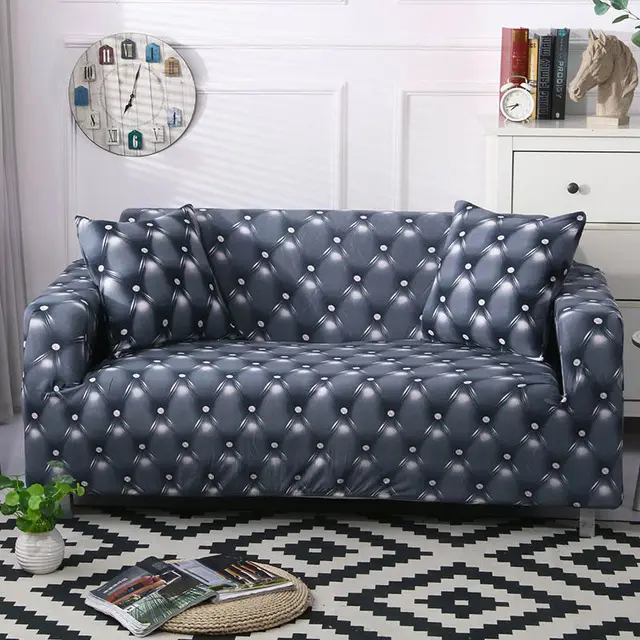 Elastic Stretch Chair Couch Sofa Covers Blue - Shop at LoveMi