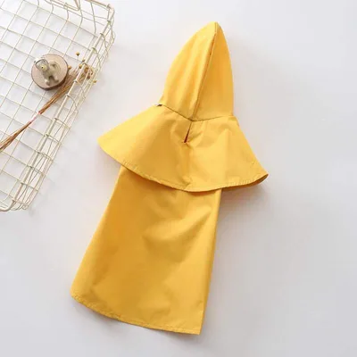 Waterproof pet raincoat Yellow - Shop at LoveMi