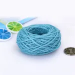 Color hemp rope - Blue