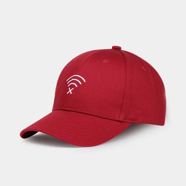 Outdoor Embroidered Baseball Cotton Red - Shop at LoveMi