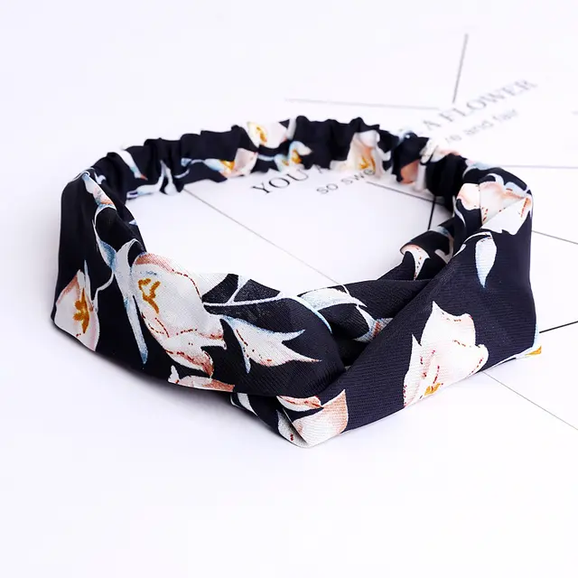 Chiffon silk headband ladies headband 57Style - Shop at LoveMi