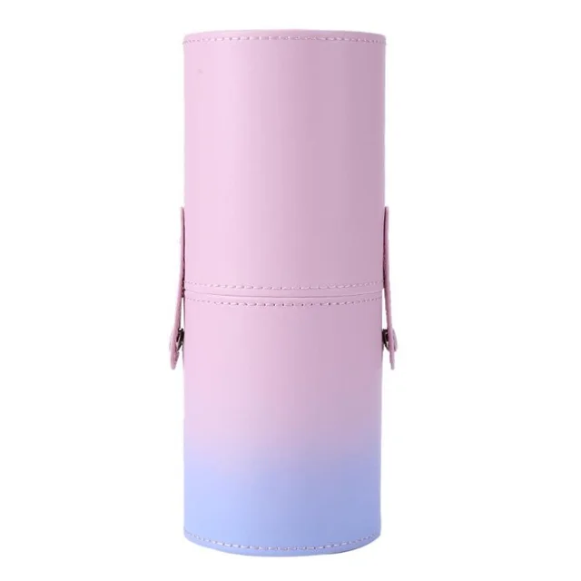 Gradient PU Leather Makeup Brush Holder Cup - Shop at LoveMi