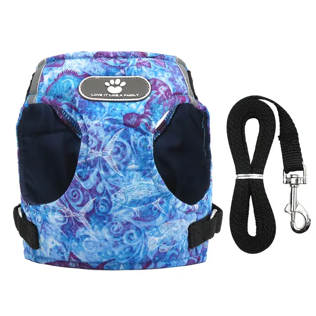 Dog vest traction Blue - Shop at LoveMi