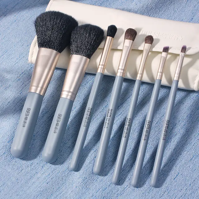 Makeup Brush Set Sky Blue - Shop at LoveMi