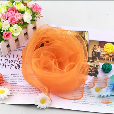 Practical scarf scarf for performance dance Orange - Shop at LoveMi